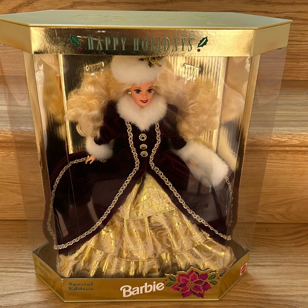 Happy Holidays Barbie Special Edition Vintage 1996 Mattel Doll